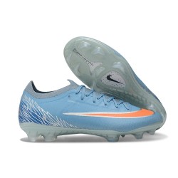 Buty Nike Air Zoom Mercurial Vapor XVII Elite FG Niebieski Pomarańczowy