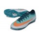 Buty Nike Air Zoom Mercurial Vapor XVII Elite FG Zielony Pomarańczowy