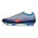 Nike Air Zoom Mercurial Vapor XVII Elite FG Niebieski Szary Czerwony