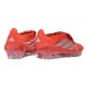 Adidas Predator Foldover Tongue Elite FG Czerwony Srebro