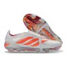 Adidas Predator Foldover Tongue Elite FG Biały Czerwony