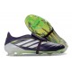 Adidas Predator Foldover Tongue Elite FG Czarny Biały Zielony