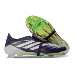 Adidas Predator Foldover Tongue Elite FG Czarny Biały Zielony