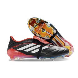 Adidas Predator Foldover Tongue Elite FG Czarny Biały Czerwony