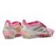 Adidas Predator Foldover Tongue Elite FG Różowy Biały Srebro