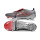 Adidas Predator Foldover Tongue Elite FG Szary Czerwony