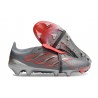 Adidas Predator Foldover Tongue Elite FG Szary Czerwony
