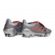 Adidas Predator Foldover Tongue Elite FG Szary Czerwony