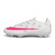 Nike Korki Pilkarskie Zoom Mercurial Vapor 17 Elite FG Biały Różowy