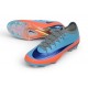 Nike Korki Zoom Mercurial Vapor 17 Elite FG Niebieski Pomarańczowy