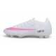 Nike Korki Pilkarskie Zoom Mercurial Vapor 17 Elite FG CR7 Biały Różowy
