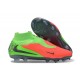 Buty Piłkarskie Nike Phantom 6 Elite High FG Czerwony Fluorescencyjny Zielony