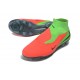 Buty Piłkarskie Nike Phantom 6 Elite High FG Czerwony Fluorescencyjny Zielony