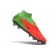 Buty Piłkarskie Nike Phantom 6 Elite High FG Czerwony Fluorescencyjny Zielony