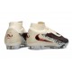 Buty Piłkarskie Nike Phantom 6 Elite High FG Bordowy Beżowy Czerwony