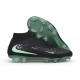 Buty Piłkarskie Nike Phantom 6 Elite High FG Czarny Zielony