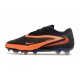 Buty Pilkarskie Nike Phantom 6 Elite Low FG Czarny Czerwony