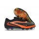 Buty Pilkarskie Nike Phantom 6 Elite Low FG Czarny Czerwony