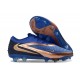 Buty Pilkarskie Nike Phantom 6 Elite Low FG Granatowy Metaliczny Brąz
