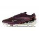 Buty Pilkarskie Nike Phantom 6 Elite Low FG Bordowy Beżowy Czerwony