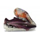 Buty Pilkarskie Nike Phantom 6 Elite Low FG Bordowy Beżowy Czerwony