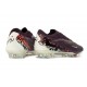 Buty Pilkarskie Nike Phantom 6 Elite Low FG Bordowy Beżowy Czerwony