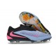 Buty Pilkarskie Nike Phantom 6 Elite Low FG Niebieski Różowy
