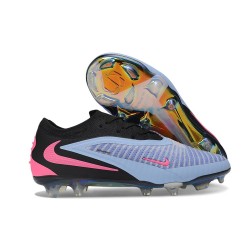 Buty Pilkarskie Nike Phantom 6 Elite Low FG Niebieski Różowy