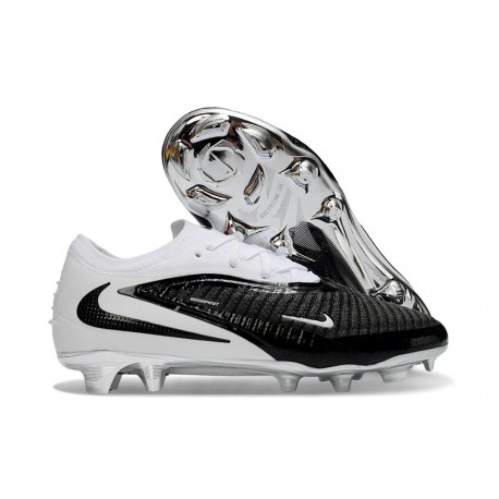 Buty Pilkarskie Nike Phantom 6 Elite Low FG Czarny Biały