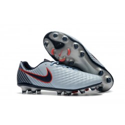 Buty piłkarskie Meskie Nike Magista Opus 2 FG Szary Czarny Czerwony