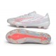 Buty Pilkarskie adidas F50 Hyperfast Evo FG Biały Różowy 
