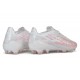 Buty Pilkarskie adidas F50 Hyperfast Evo FG Biały Różowy 