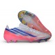 Buty Pilkarskie adidas F50 Hyperfast Evo FG Biały Fioletowy Różowy 