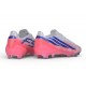Buty Pilkarskie adidas F50 Hyperfast Evo FG Biały Fioletowy Różowy 