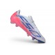 Buty Pilkarskie adidas F50 Hyperfast Evo FG Biały Fioletowy Różowy 