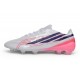 Buty Pilkarskie adidas F50 Hyperfast Evo FG Biały Czarny Różowy 