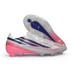 Buty Pilkarskie adidas F50 Hyperfast Evo FG Biały Czarny Różowy 