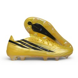 Buty Pilkarskie adidas F50 Hyperfast Evo FG Złoty Czarny
