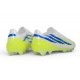 Buty Pilkarskie adidas F50 Hyperfast Evo FG Biały Niebieski