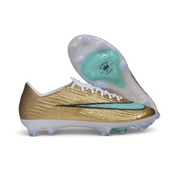 Buty Nike Air Zoom Mercurial Superfly XI Elite FG Mbappé Złoto Zielony