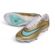 Buty Nike Air Zoom Mercurial Superfly XI Elite FG Mbappé Złoto Zielony