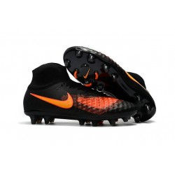 Profesjonalne Buty piłkarskie Nike Magista Obra II FG Czarny Pomarańczowy