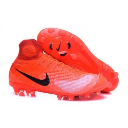 Korki Piłkarskie Sklep Nike Magista Obra II FG Pomarańczowy Czarny