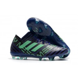 Buty Piłkarskie - Tani adidas Nemeziz Messi 17.1 FG Atramentowy Zielony Czarny