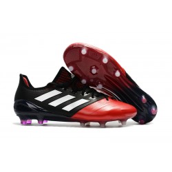 Meskie Buty piłkarskie Adidas Ace 17.1 FG Czarny Biały Czerwony