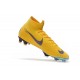 Buty Korki 2018 Nike Mercurial Superfly VI 360 Elite FG Białe Złoto