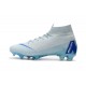 Nike Mercurial Superfly VI 360 Elite FG - Korki Mercurial Czarny Biały