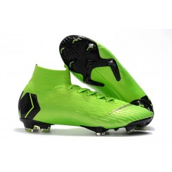 Tanie buty piłkarskie Nike Mercurial Superfly VI 360 Elite FG Zielony Czarny