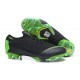 Buty piłkarskie - Meskie - Nike Mercurial Vapor XII Pro FG Zielony Czarny