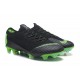 Buty piłkarskie - Meskie - Nike Mercurial Vapor XII Pro FG Zielony Czarny